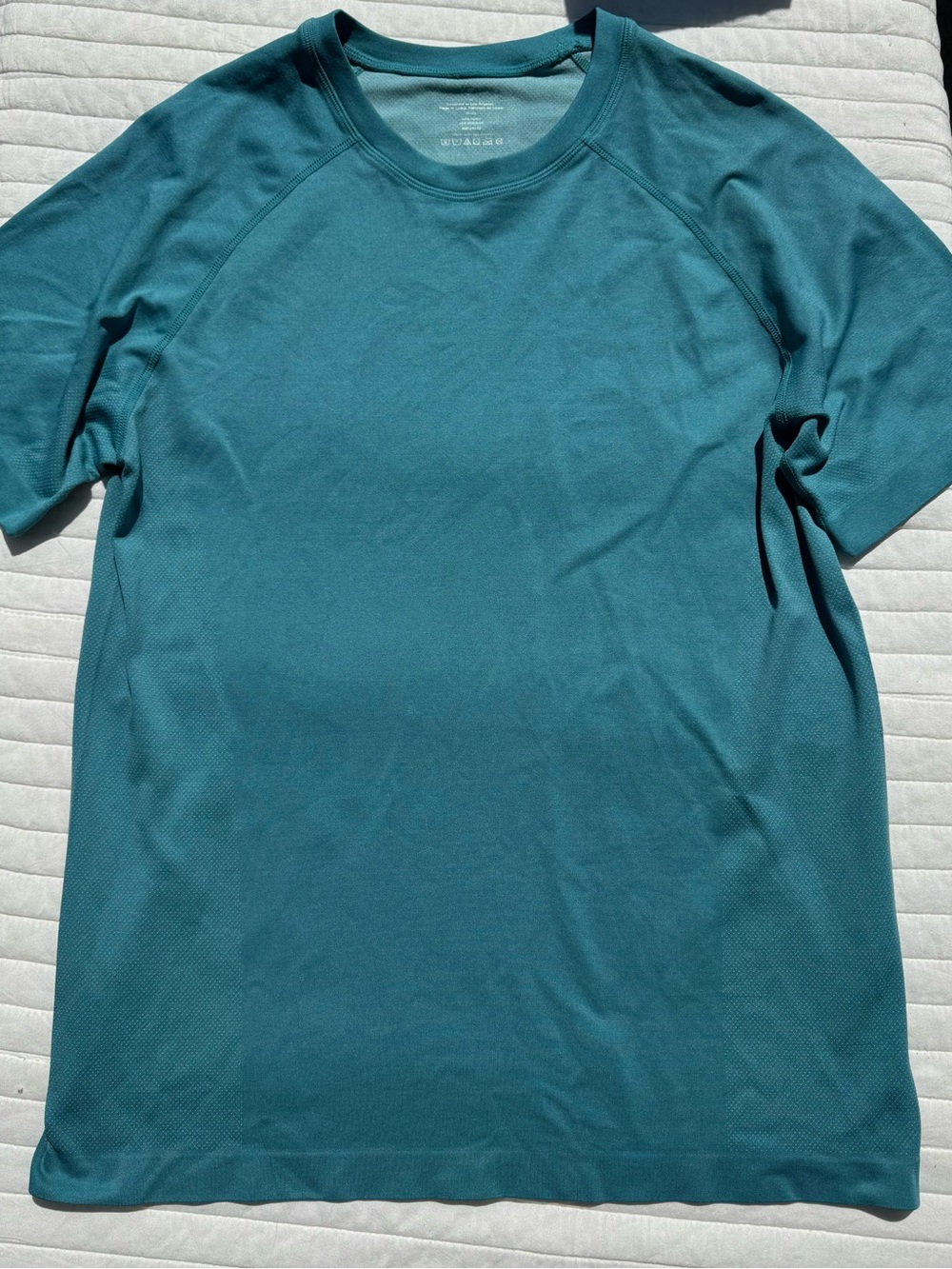 Fabletics Men's Teal Short-Sleeve Performance Tee